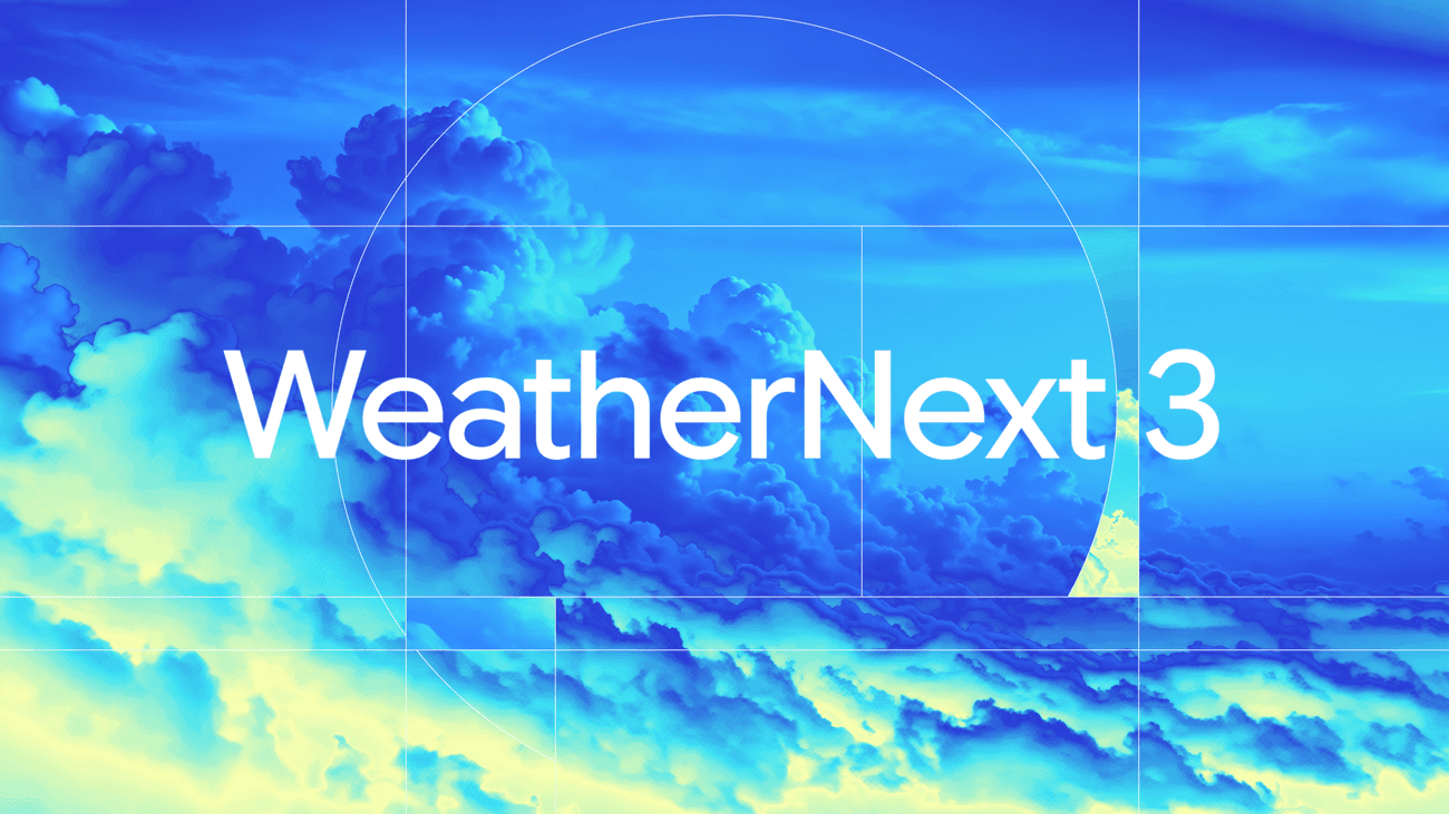 Google estrena WeatherNext 3, su IA del clima que se actualiza cada hora