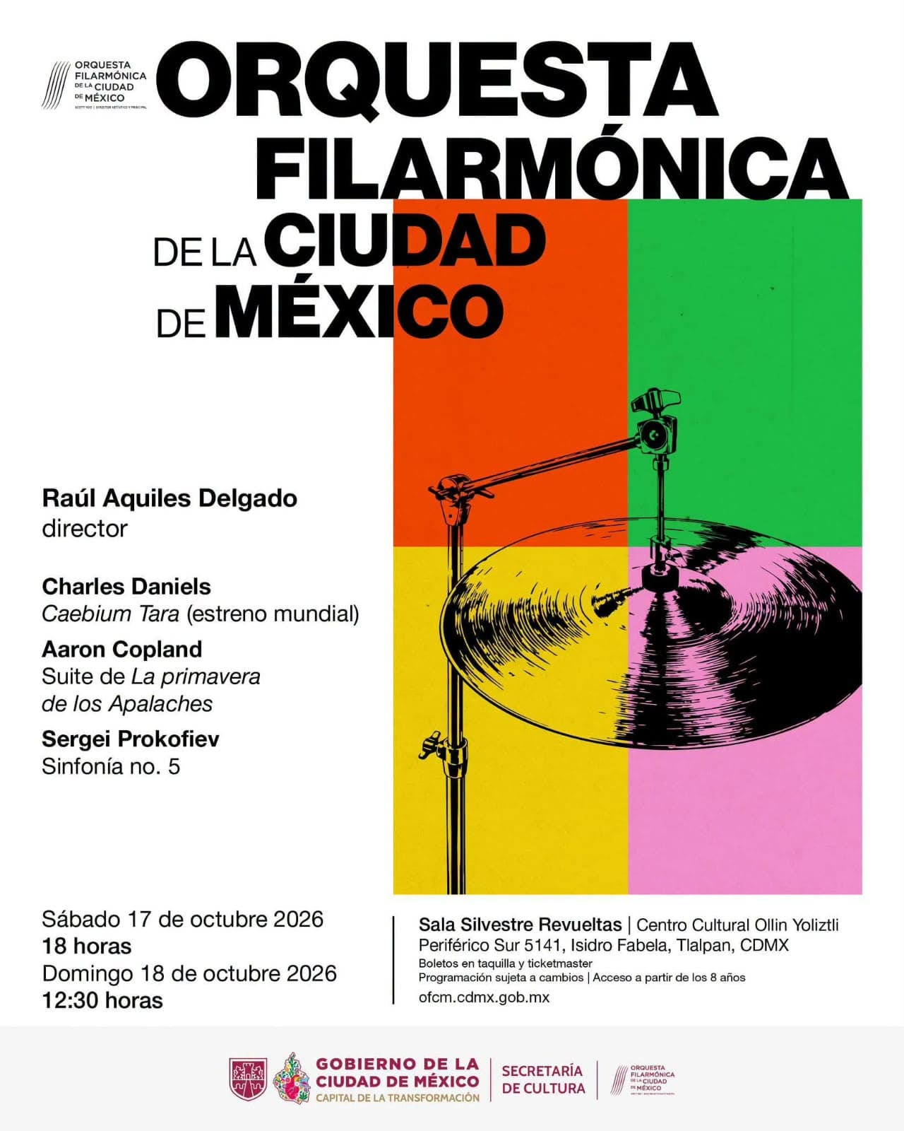 🎻 La Filarmónica de la CDMX estrena «Caebium Tara», de un compositor mexicano