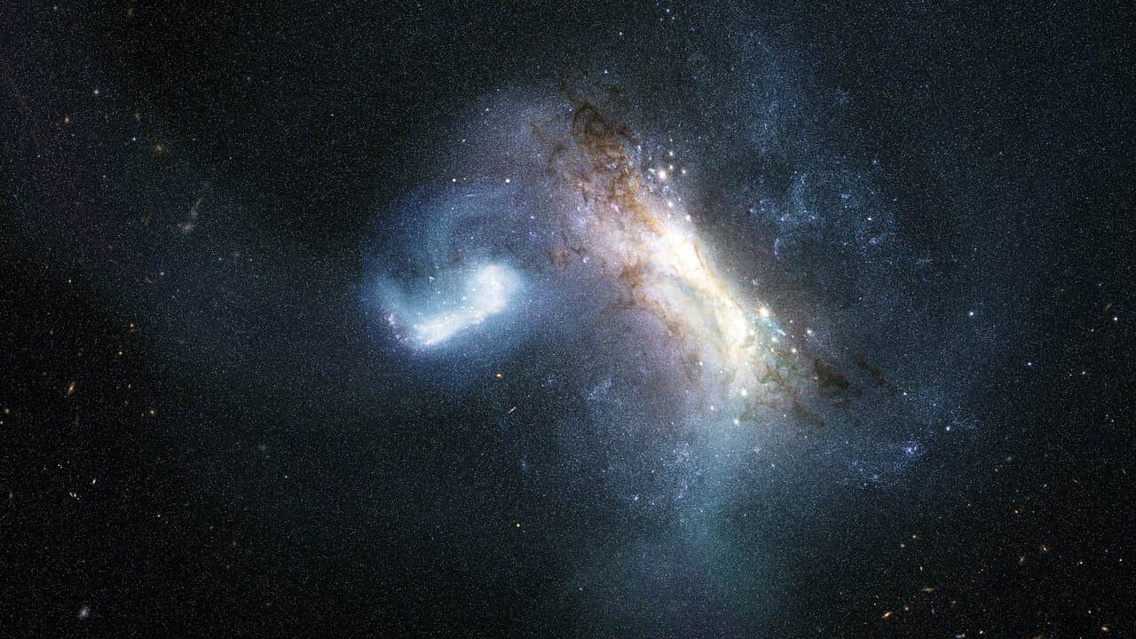 El Hubble halla la fusión más antigua que formó la Vía Láctea