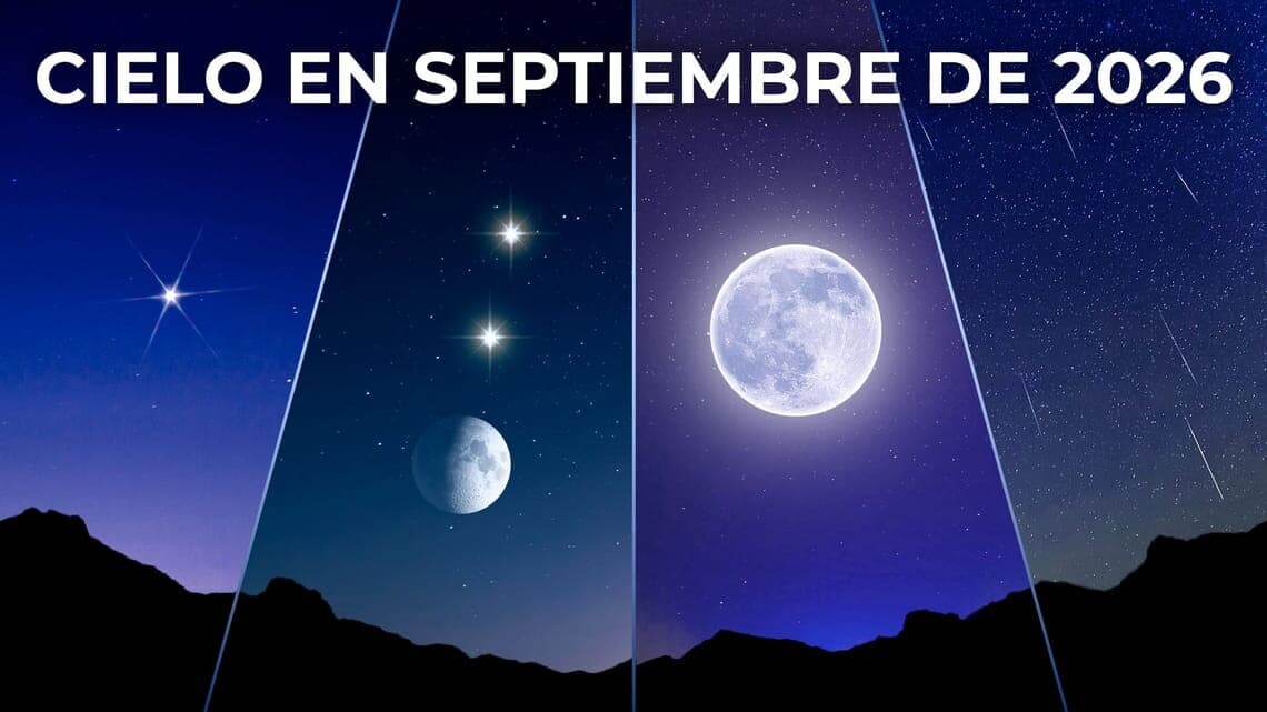 Qué mirar en el cielo en las próximas noches de septiembre