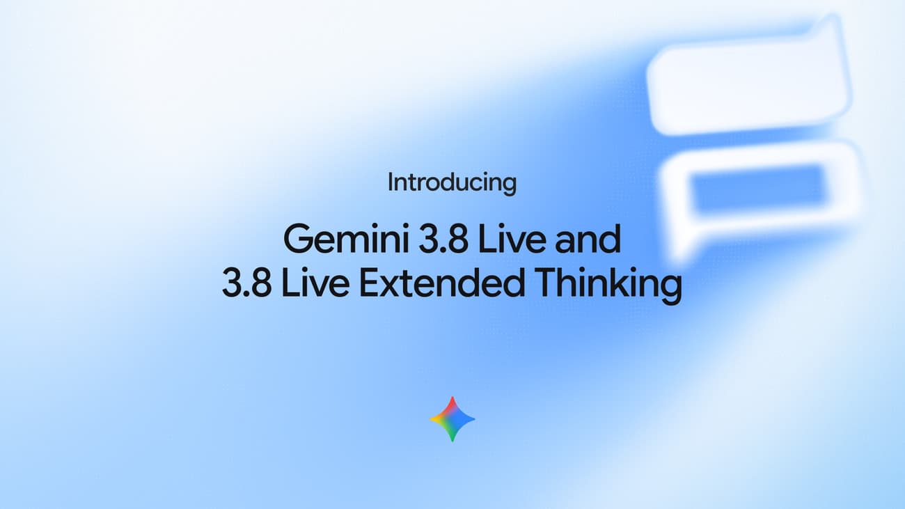 Google presenta Gemini 3.8 Live para hablar con la IA en tiempo real