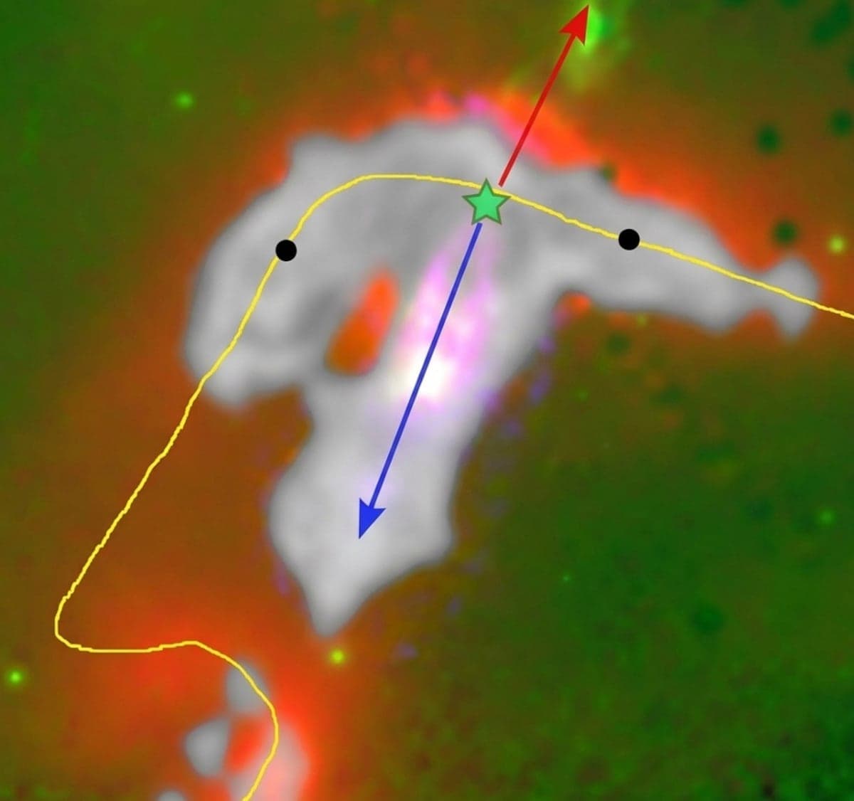 🔭 El Gran Telescopio Milimétrico halla un precursor de la química orgánica en una «cuna» de estrellas