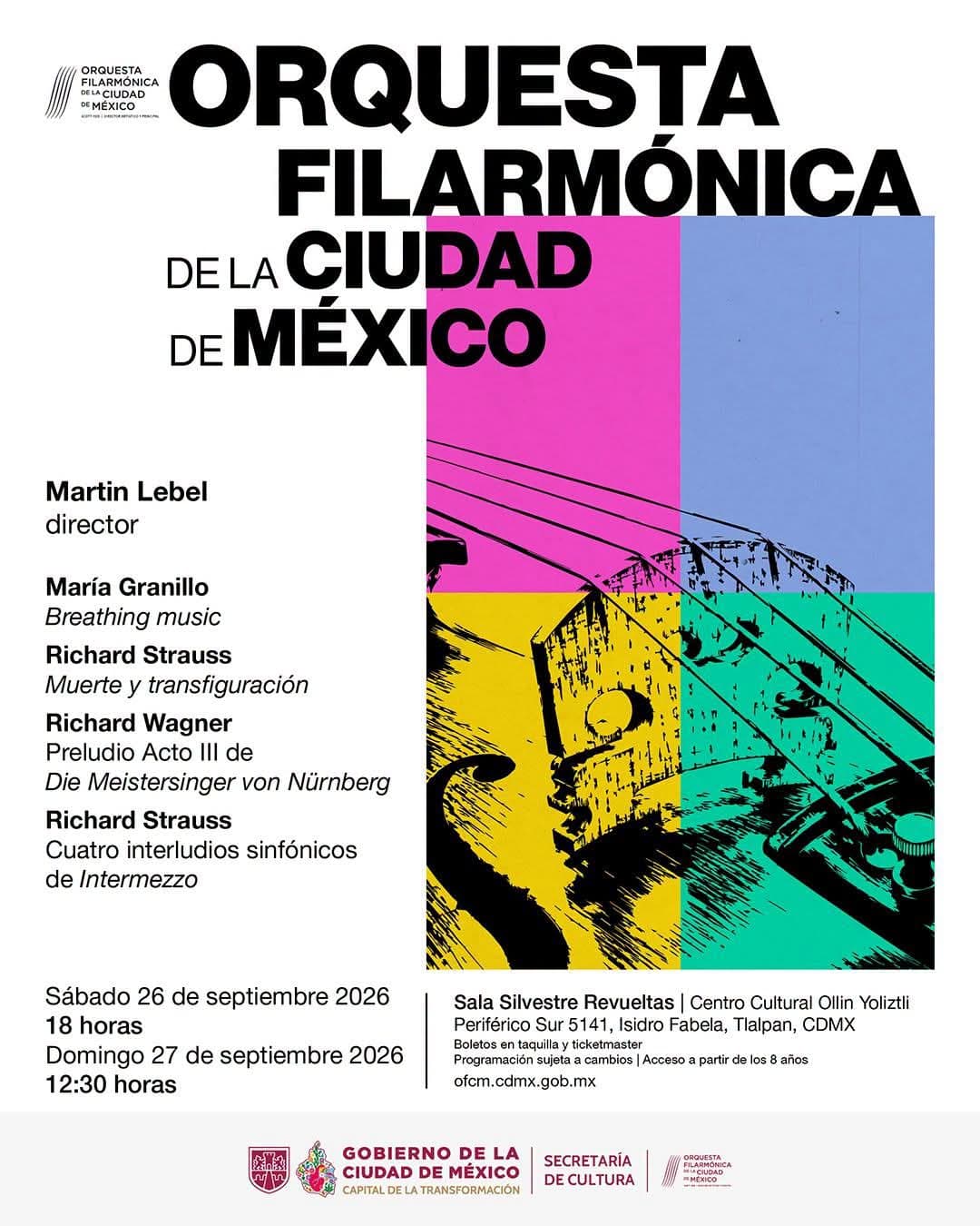 La OFCM cierra la semana con Martin Lebel dirigiendo a Strauss y Wagner