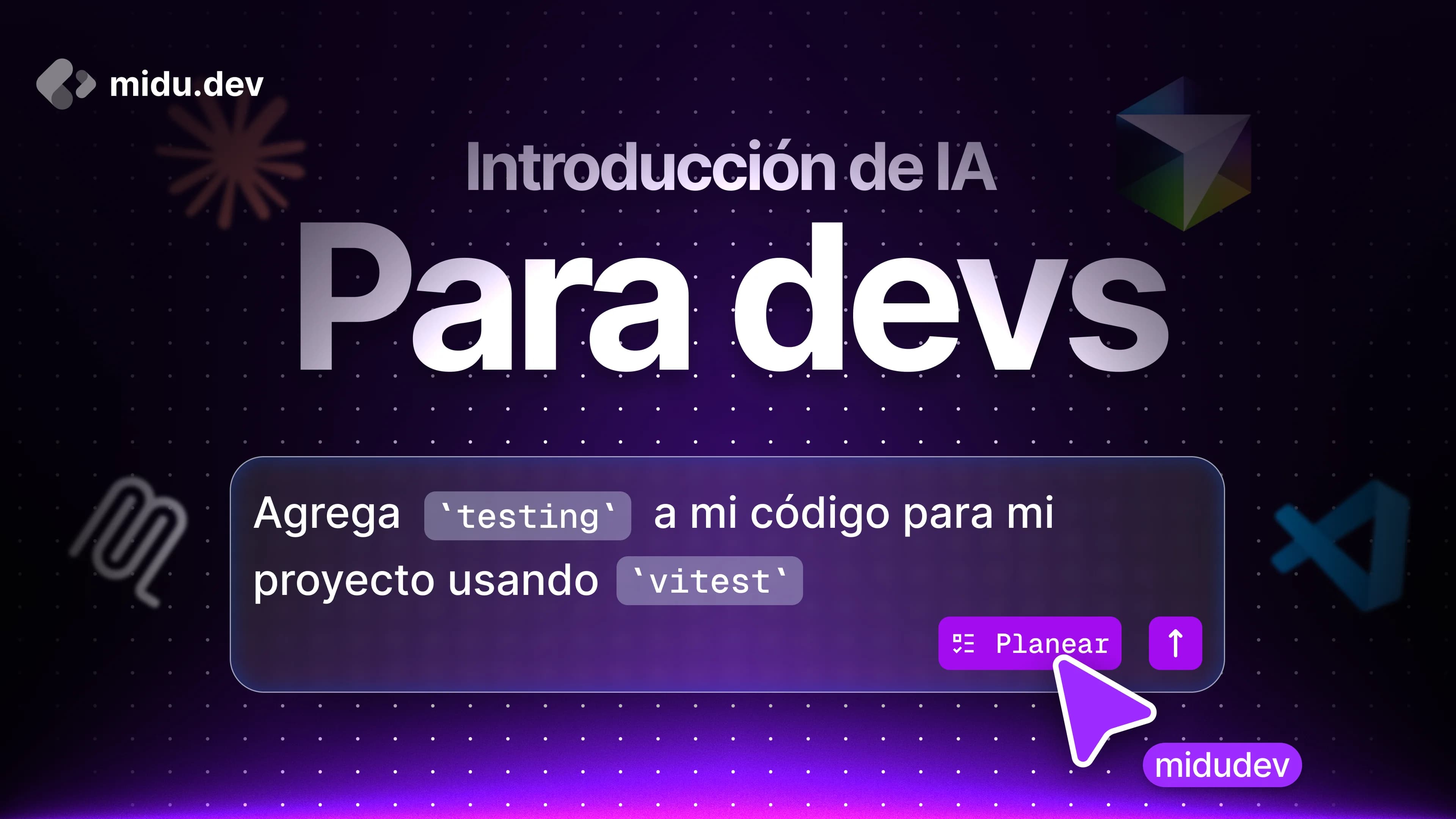 midudev libera un curso gratis de introducción a la IA para desarrolladores