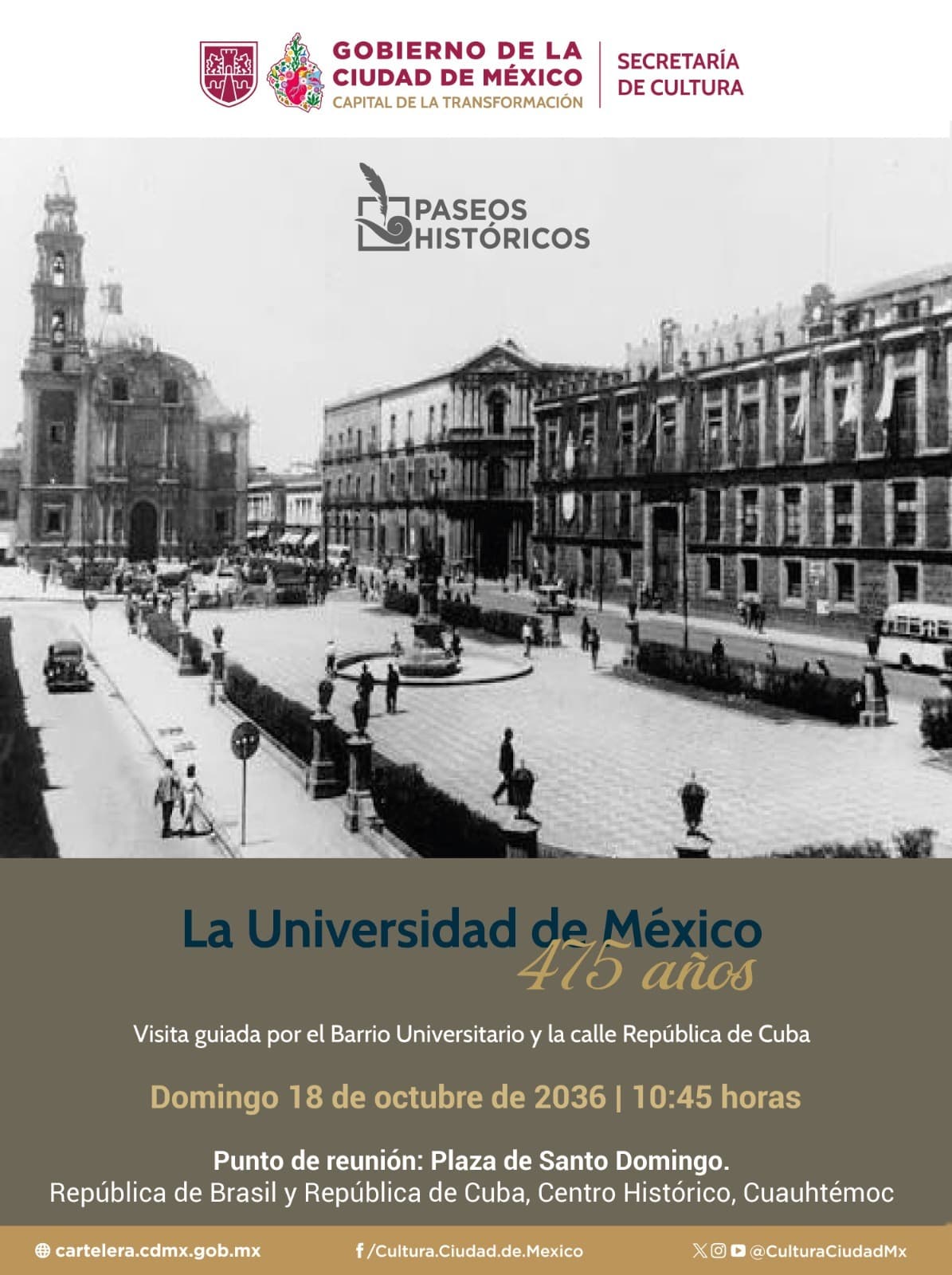 Paseos Históricos de octubre: recorridos guiados gratis por el Siqueiros y el arte de la CDMX