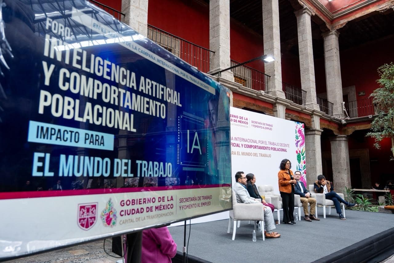IA y empleo: la CDMX debate el futuro del trabajo en el Dia del Trabajo Decente